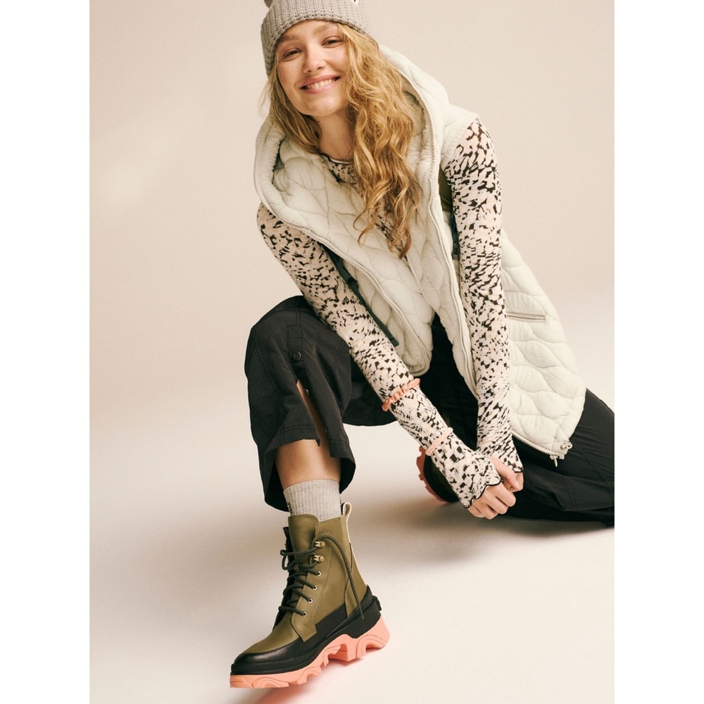 Free people x sorel bred lace boots